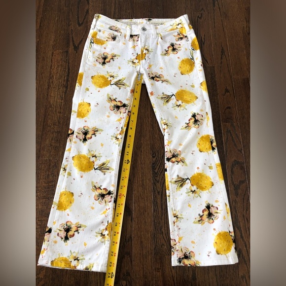 Pilcro and the letterpress Women’s 24P Lemon Grove High Rise Bootcut Crop Jeans - Picture 10 of 14